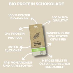 roc sports bio protein schokolade eiweiss wenig-zucker proteinreiche nachspeise LebensForm24