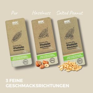 roc sports bio protein schokolade eiweiss wenig-zucker proteinreiche nachspeise LebensForm24