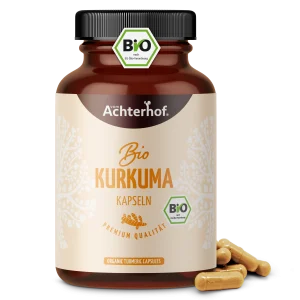 vom Achterhof BIO Kurkuma Kapseln 180 Kapseln