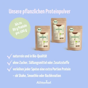 vom Achterhof BIO Reisprotein 250g – Bild 3