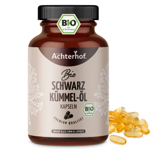 BIO Schwarzkuemmel Oel Kapseln 400 Kapseln LebensForm24 Shop