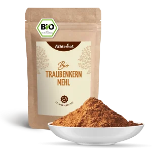 vom Achterhof Traubenkernmehl 250g LebensForm24