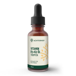 vom Achterhof Vitamin D3+K2 Tropfen 50ml LebensForm