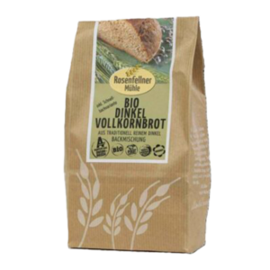 Rosenfellner Mühle Bio Dinkelvollkornbrot Backmischung 500g copy