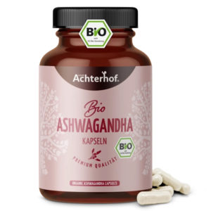 vom Achterhof BIO-Ashwagandha Kapseln150 Kapseln LebensForm24