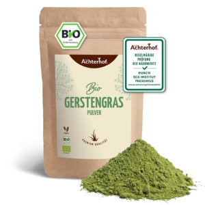 vom Achterhof Gerstengras Pulver LebensForm24