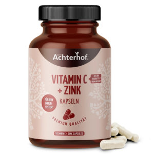 vom Achterhof Vitamin C Zink Kapsel LebensForm24