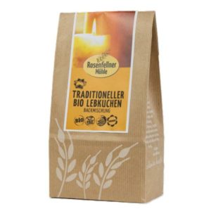 Rosenfellner Muehle Bio Traditionelle Lebkuchen Backmischung 350g LebensForm