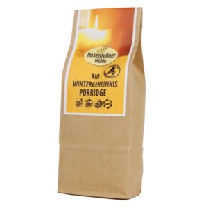 Rosenfellner Muehle Bio Wintergeheimnis Porridge weizenfrei 380g LebensForm