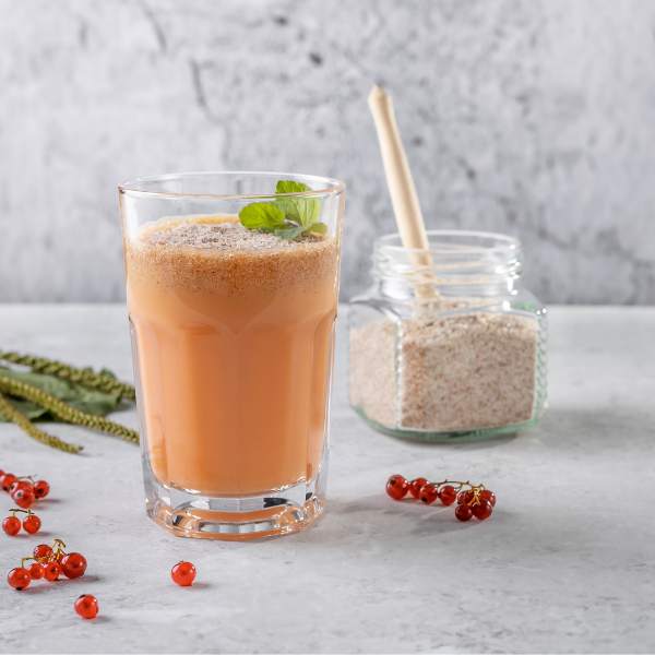 Flohsamenschalen Bio 250g LebensForm Smoothie